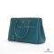 PRADA SAFFIANO BN1801 30 BLUE SAFFIANO GHW