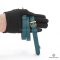 PRADA SAFFIANO BN1801 30 BLUE SAFFIANO GHW