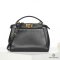 FENDI PEEKABOO MINI BLACK LEATHER SHW