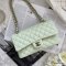  CHANEL CLASSIC 10_ GREEN MINT CAVIAR GHW