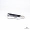ROGER VIVIER LOAFER 36.5 SILVER PATENT LEATHER SHW