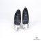 ROGER VIVIER LOAFER 36.5 SILVER PATENT LEATHER SHW