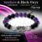 Amethyst & Black Onyx Collection 1