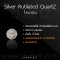 Silver Rutilated Quartz (ไหมเงิน) ขนาด 8&10 มิล 1 เม็ด