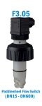 F3.05 Paddlewheel Flow Switch