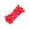 (500g pack) Artificial Cherry Pearl Gummy Candies. Thai product with FDA approval. Fruit-flavored jellies in various colors. "Vegan".
