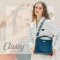 Classy structure bag-TEAL