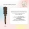 Genamaze Nano ceramic roll brush Brown series #32mm หวีแปรงเซรามิคผสมขนหมู สำหรับไดร์เพิ่มโวลุ่ม ยกโคนผม