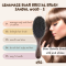 Genamaze Boar Bristal Brush Sandle wood oval shape SET 3 [Mini / S / L]