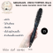 Genamaze -Toppro Black Ceramic ionic  Round Brush SET4 ชิ้น หวีโรลไดร์ผม รุ่นเซรามิค +ไนล่อน ทนความร้อน ช่วยเป่าไดร์ผมให้แห้งไว