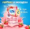 Frisian Flag Susu Kental Manis Strawberry Korea 260 gram