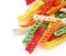 Kerupuk Rantai Kepang Warna/ Colored Braided Crackers