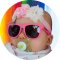 แว่นตากันแดดเด็กเลนส์ polarized  ตัดแสง 