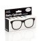 Mustachifier Black UV Glasses แว่นเนิร์ดเด็กสีดำ