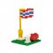 Thai Flag Brick Toy