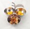 Stainless Steel Condiment Set 