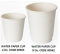 Water paper cup 8 oz. แก้วกระดาษรักษ์โลก