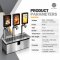 เครื่องจ่ายเครื่องดื่มอัตโนมัติ 3 หัวจ่าย พร้อมหน้าจอ LCD 8 นิ้ว Smart Auto-Beverage Machine