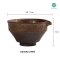 Chawan ถ้วยชาเซรามิกมัทฉะสไตล์ญี่ปุ่น ขนาด 230 ml ถ้วยตีมัทฉะมีปาก Matcha bowl