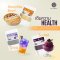 Set ผงสุขภาพ Brain & Focus ผงผักผลไม้ ฟักทอง, อัญชัน, และ โกจิเบอร์รี่ดำ