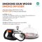 Smoking Gun Wood Smoke Infuser - เครื่องสโมคเกอร์ขนาดเล็กน้ำหนักเบาพร้อม Wood Chips สำหรับอาหารและเครื่องดื่ม