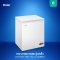 HAIER : ตู้แช่แข็งฝากระจก ระบบ Low Frost 142L/ 5Q  (2 systems) รุ่น HCF-LF208 สีขาว