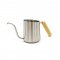 Koonan KN-600M Silver Coffee Wooden hand pot 600 ml