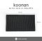 Koonan KN-4530-BK Bar Mat 45x30 800g