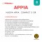 Nuova Appia Compact 2GR/V (Black)