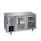 SANDEN Intercool Stainless Counter Cabinet ตู้แช่เคาน์เตอร์สแตนเลส แช่เย็น 2 ประตูกระจก รุ่น SCC-1202G (300 ลิตร) 10.6 คิว