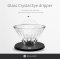 TimeMore Crystal Eye Glass Dripper 01 PC Holder Black