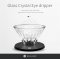 TimeMore Crystal Eye Glass Dripper 01 PC Holder Black
