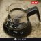 YAMI YM02B Glass Coffee Pot Glass jug-black 500cc