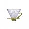 ดริปเปอร์กาแฟเซรามิก Lookyami-7033BR V02 Flower-shape Glass Dripper
