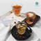 Vertical Grain Glass Cup แก้วกาแฟ Dirty เอสเปรสโซ่ Picolo แก้วชา แก้วค็อกเทล แก้วม็อคเทล