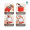 Square Tin Canister 85 series series กระป๋องโลหะ กระป๋อง ทรงเหลี่ยม ใส่ ชา กาแฟ