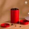 Tin Canister with Airtight Double Lids  กระป๋องโลหะ กระป๋อง ทรงกระบอก ฝาปิดสองชั้น ใส่ ชา กาแฟ