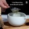 กระชอนสแตนเลส ร่อนผงชาเขียวช่วยให้เนื้อละเอียด  Small Handheld Matcha Sifter