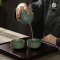 ชุดอุปกรณ์ชงชาจีน Tea kettle set with bag แบบพกพา พร้อมกระเป๋า ถ้วย 2 ใบ