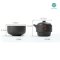ชุดอุปกรณ์ชงชาจีน Tea kettle set with bag แบบพกพา พร้อมกระเป๋า ถ้วย 2 ใบ