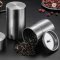 Tea Tin stainless steel กระปุกสแตนเลสใส่ชา กาแฟ ขนาดกะทัดรัด พร้อมฝาเปิดปิดใช้งานง่าย สะดวก