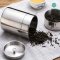 Tea Tin stainless steel กระปุกสแตนเลสใส่ชา กาแฟ ขนาดกะทัดรัด พร้อมฝาเปิดปิดใช้งานง่าย สะดวก