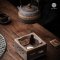 Pottery Teapot Japanese Retro กาน้ำชา ลวดลายผิวเรียบหรูมีเอกลักษณ์ พร้อมที่จับ