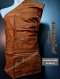 อังสะซิป 10 กระเป๋า (ผ้าซันฟอไรส์)  สีกรัก วัดป่า