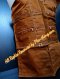 อังสะซิป 10 กระเป๋า (ผ้าซันฟอไรส์)  สีกรัก วัดป่า
