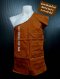 อังสะซิป 3 กระเป๋า (ผ้าซันฟอไรส์)  สีกรักวัดป่า