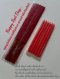 colored candle incense color for birthday red