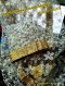เสื้อคลุมนาค (ลูกไม้-ขลิบทอง) ลายดอกไม้เกสร PreMium Grade