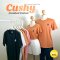 Cushy : เสื้อยืดคอกลม เนื้อผ้าคอทตอนแท้ ใส่นุ่มสบาย