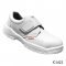 Velco Safety Shoes White